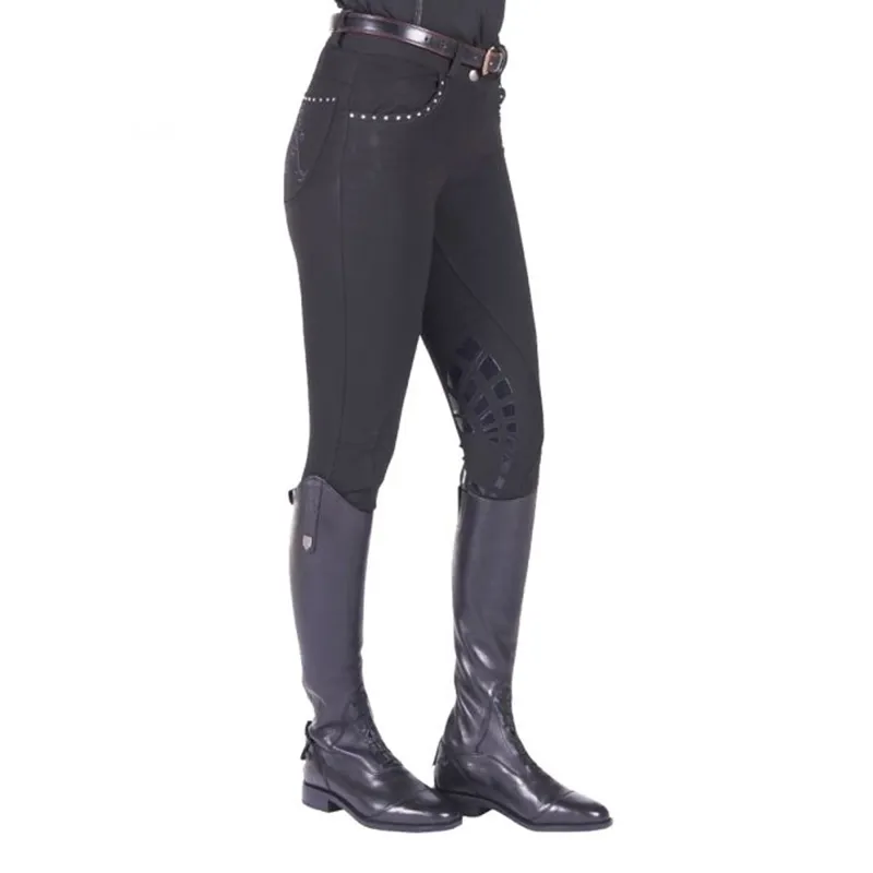 Just Togs Glitz Breeches - Black